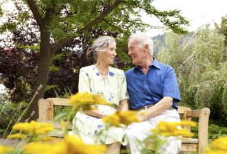 focused_174005098-stock-photo-confident-senior-couple-sitting-bench